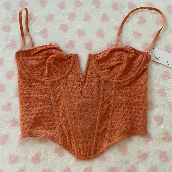 Urban Outfitters Tops - UO diamond mesh corset